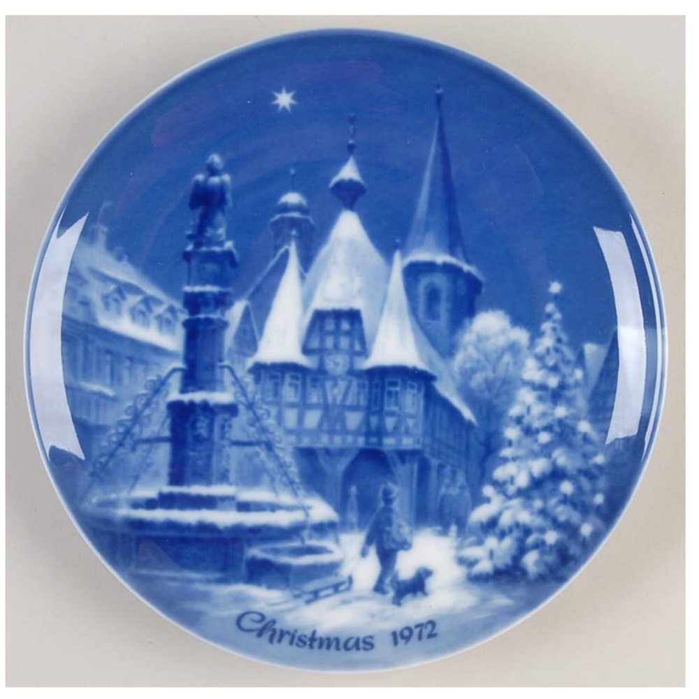 Christmas In Michelstadt: German Christmas Plates